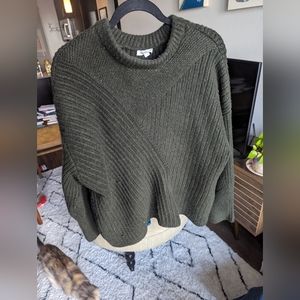 Chunky dark green plus size sweater, size XXL, Prologue, from Target